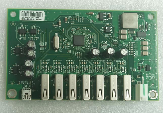 445-0761948 GBRU NCR ATM-Teile Universal-USB-Hub-PCB-Oberbaugruppe