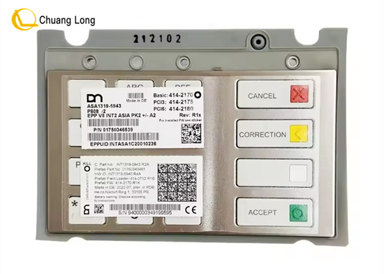 ATM-Teile Diebold Nixdorf DN200 DN450 DN470 DN490 EPP V8 INT ASIA PK2+ -A2 Tastatur Tastatur 01750346539 1750346539