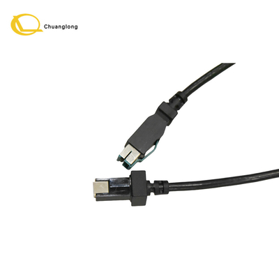 Wincor POS 12V USB-betriebene Scanner Kabel 2X4 Stecker Schloss-N-Sperre 1750162186 für das POS-System 01750162186