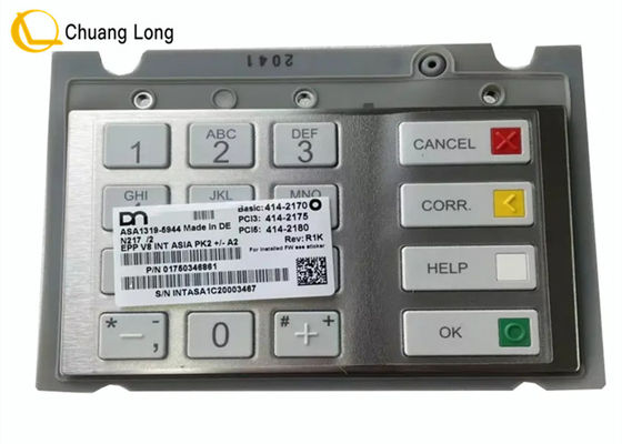 Guter Preis Automaten-Maschinenteile Diebold DN Wincor EPP V8 INT ASIA PK2 1750346861 01750346861 Online