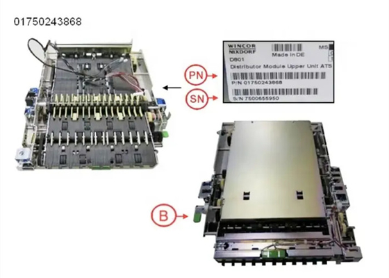 ATM-Maschinenteile Wincor Verteilermodul Oberste Einheit ATS 01750243868 1750243868