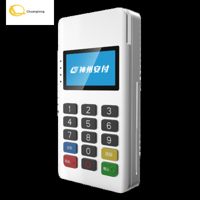 ANFU AF60S Minipos MPOS Swipe Pos Terminal EMV PCI Kontaktlos Mit 4 Signallichtern