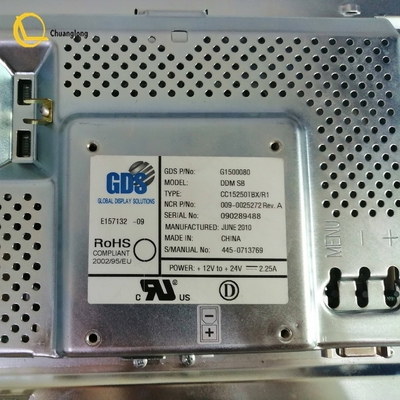009-0025272 445-0713769 Zoll Standard Brite NCR Selbstbedienung 66xx 15 LCD NCR 6625 Monitor Anzeige 0090025272 4450713769