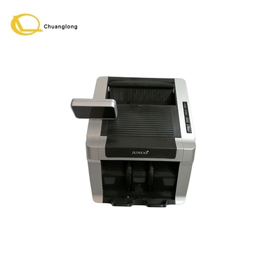 JUNUO C05 Geldzähler Detektor Schwarz mit LED-Display Bargeldrechnungsmaschine für Bankzähler