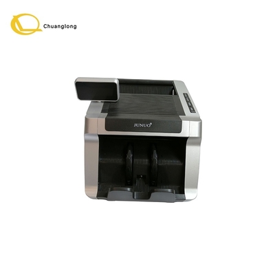 JUNUO C05 Geldzähler Detektor Schwarz mit LED-Display Bargeldrechnungsmaschine für Bankzähler