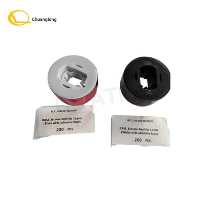 Guter Preis OKI ATM-Recycler-Teile BCC_YX4238-1822G001 OKI BRM Escrow Reel Uppe Schwarz YIHUA Escrow Rell Tape BCC_YX4238-1822G002 OKI Escrow Reel Lower White Online