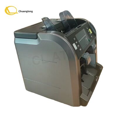 Multi-Währung 2 Taschen-Banknoten-Zählmaschine mit Lithium-Batterie ausgestattet eingebauter Drucker mit Griff lebenslange Garantie unterstützt globale Währungen und 48 Sprachen