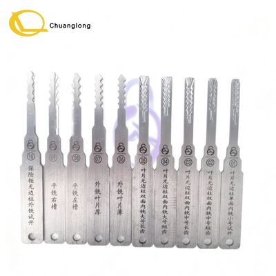 Master Grand® 10-teiliges Schlossöffnungswerkzeug für chinesische C-Level-Safes, Notschlösser, Fahrzeug- und Verkehrsschlösser