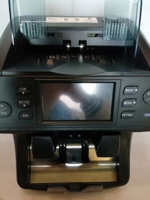 SH-208C-2CIS Metall-Mix-Taschen-Wert-Zählgerät Finanzbankausstattung mit Gelddetektor für Bargeldmanagement NT808251100550001