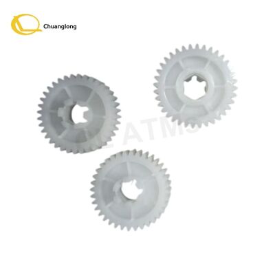 4450633963   445-0633963 ATM Ersatzteile Zubehör NCR Kunststoff 36 Zähne Antriebsrad Weißes Zahnrad