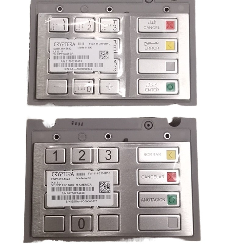 1750235003 SAU-BR Pinpad 1750255914 INT ASIEN PPE V7 BESONDERS 1750255914 KSA-Tastatur-ATM-Teile