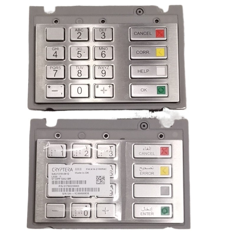 1750255914 pinpad Diebold Nixdorf Version PPE V7 1750235003 KSA ASIEN-INT saudische BESONDERS Südamerika-Tastatur-ATM-Teile