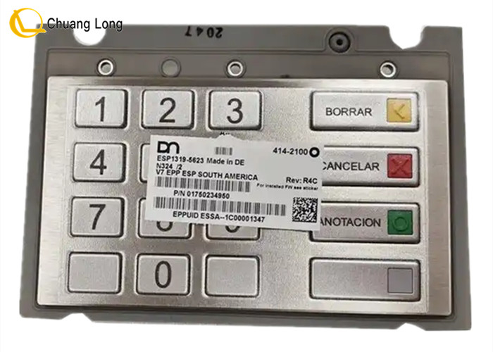 ESCROW EPP Geldautomaten Teile Diebold Nixdorf DN V7 EPP Tastatur Tastatur Tastatur 01750234950 1750234950