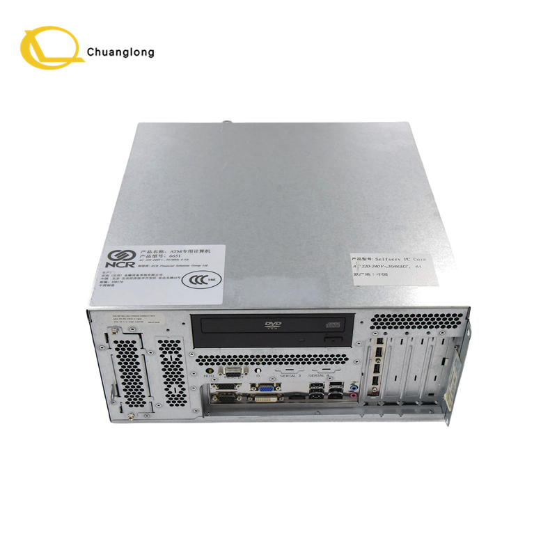 NCR ATM Ersatzteile NCR 6651 6625 PC Kern Selbstbedienung PC Kern Quad Kern CPU Pocono-Mini PC 445-0750623 4450750623