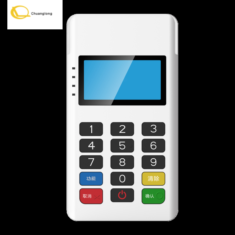 ANFU AF60S Minipos MPOS Swipe Pos Terminal EMV PCI Kontaktlos Mit 4 Signallichtern