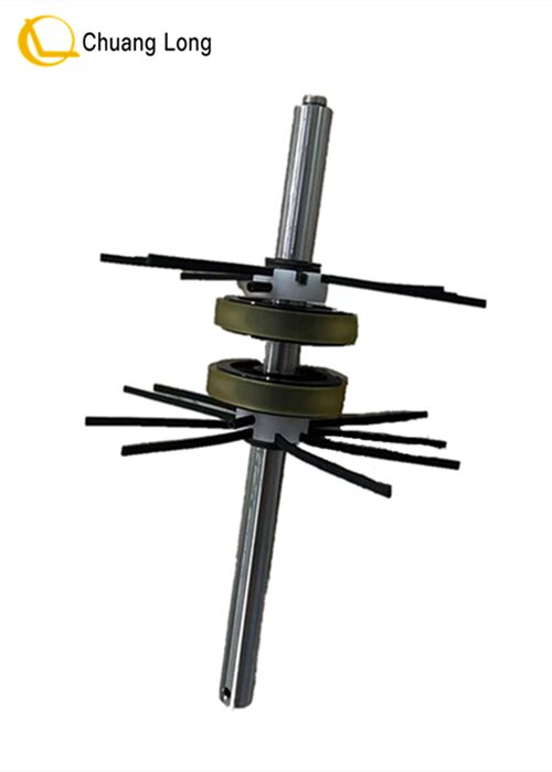 ATM-Maschinenteile Fujitsu F56 Presenter Transportwelle Hinterer Sockel Bargeldrollen-Einheit