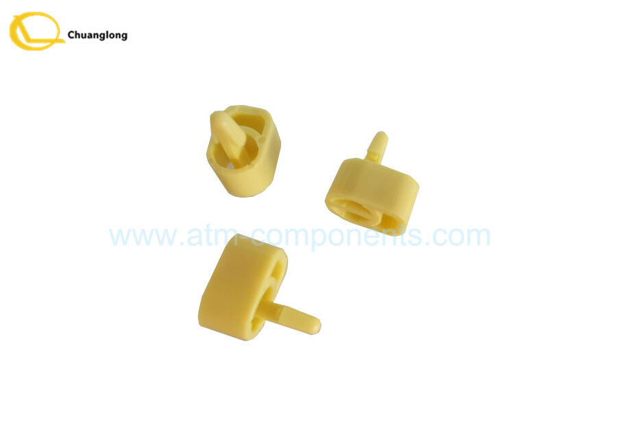1750053977-4 01750053977-4 ATM machine parts Wincor CMD V4 Yellow Clamp Guide Pulley