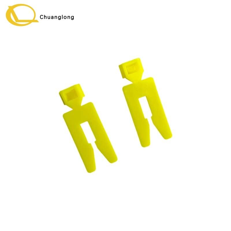 NCR S1 Kassettenklemm Magnethalter Kassenkasse Gelber Kunststoff-Festungsklemm 2030001333 Geldautomat CRM CRS Selbstbedienung Kiosk Ersatzteil