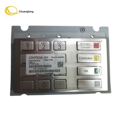 Guter Preis ATM-Ersatzteile 1750234858 Original Diebold V7 EPP verschlüsseltes PIN-Pad Tastatur sicheres ATM-Tastenfeld 01750234858 Online