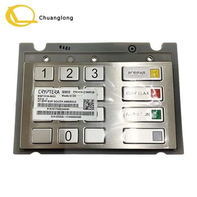 Guter Preis Diebold Nixdorf DN V7 EPP ESP Südamerika 01750234950 V7 Verschlüsselung PIN Pad Tastatur 2050XE ATM CRM CRS Selbstbedienung Kiosk 1750234950 Online